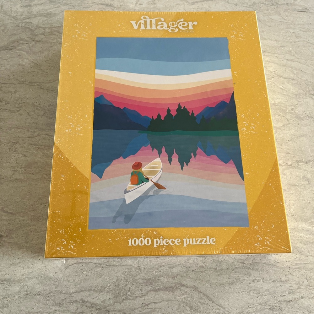 Villager Sunrise Paddle Puzzle 1000 piece